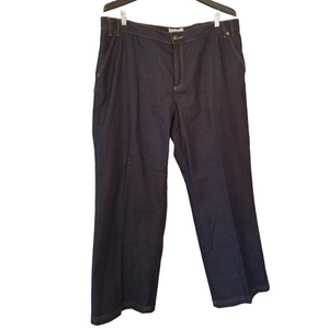 Sagharbor Blue Women's Pants Size 18W 40/41 Inseam 30 in‎